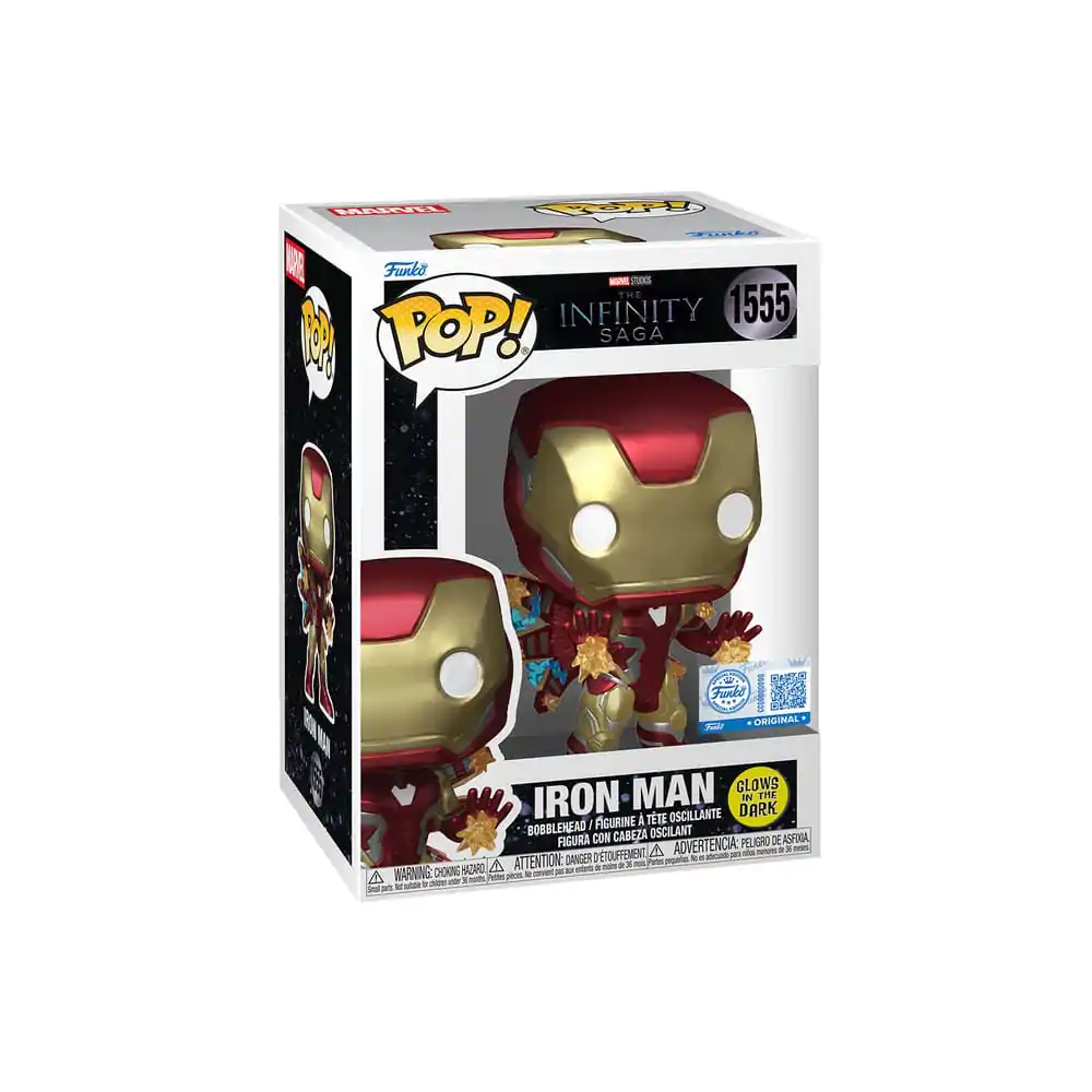 Avengers: Endgame Funko POP! Plus vinilna figura Iron Man Beams (GW) 9 cm fotografija proizvoda
