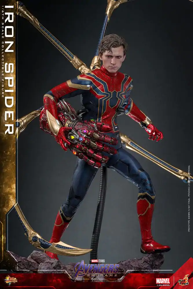 Avengers: Endgame Movie Masterpiece akcijska figura 1/6 Iron Spider 28 cm fotografija proizvoda