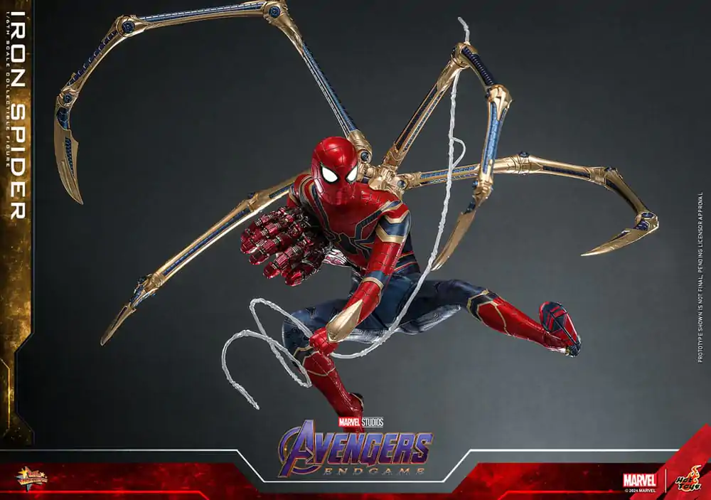 Avengers: Endgame Movie Masterpiece akcijska figura 1/6 Iron Spider 28 cm fotografija proizvoda