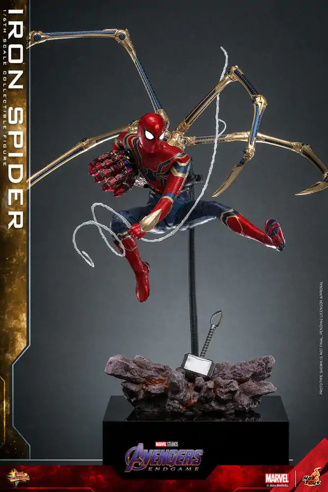 Avengers: Endgame Movie Masterpiece akcijska figura 1/6 Iron Spider 28 cm fotografija proizvoda