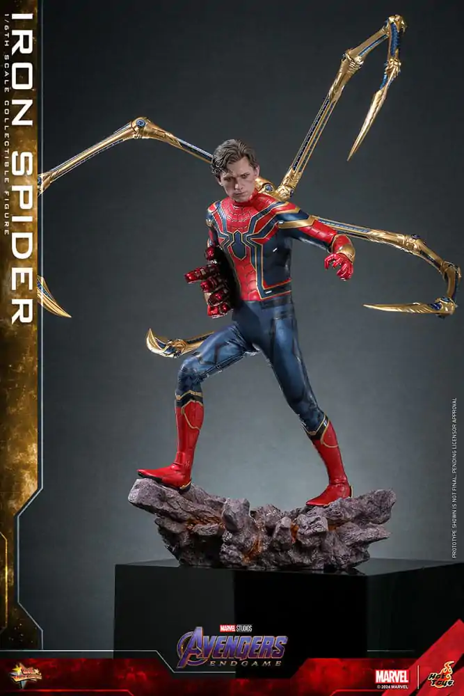 Avengers: Endgame Movie Masterpiece akcijska figura 1/6 Iron Spider 28 cm fotografija proizvoda