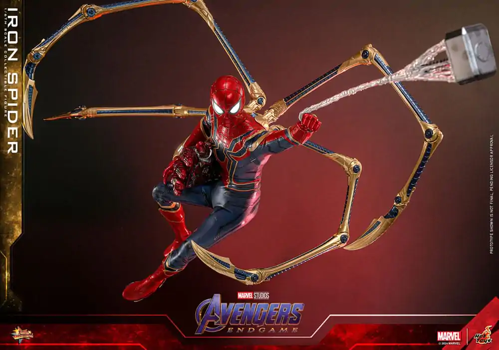 Avengers: Endgame Movie Masterpiece akcijska figura 1/6 Iron Spider 28 cm fotografija proizvoda