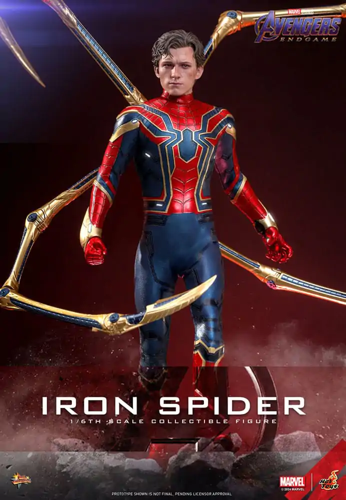 Avengers: Endgame Movie Masterpiece akcijska figura 1/6 Iron Spider 28 cm fotografija proizvoda