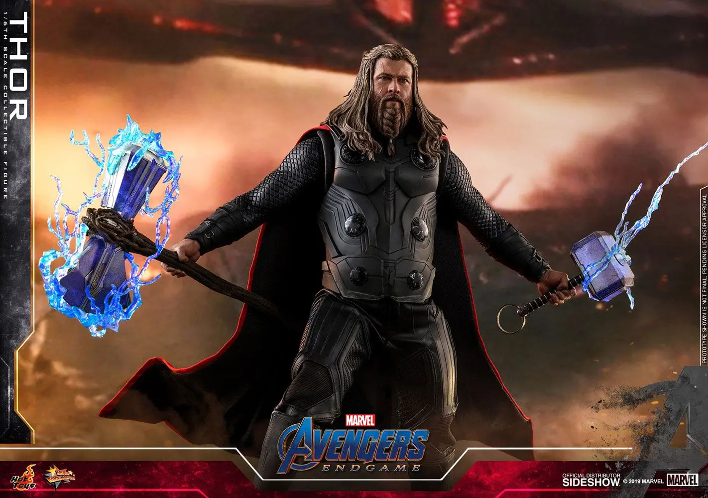 Avengers: Endgame figura iz kolekcije Movie Masterpiece Action Figure 1/6 Thor 32 cm fotografija proizvoda