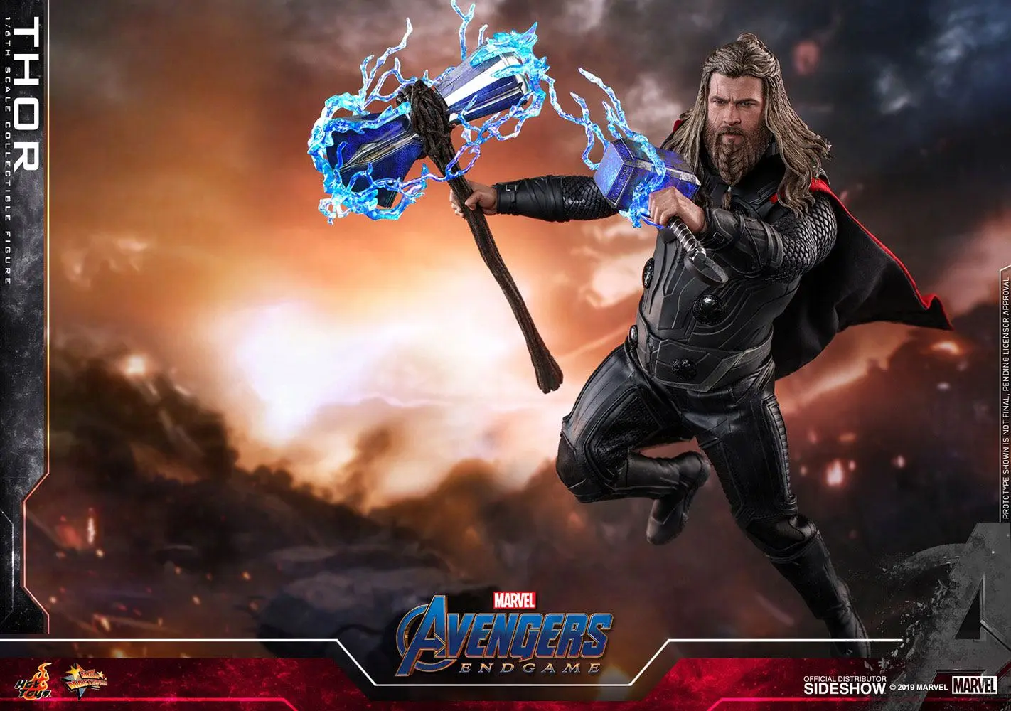 Avengers: Endgame figura iz kolekcije Movie Masterpiece Action Figure 1/6 Thor 32 cm fotografija proizvoda
