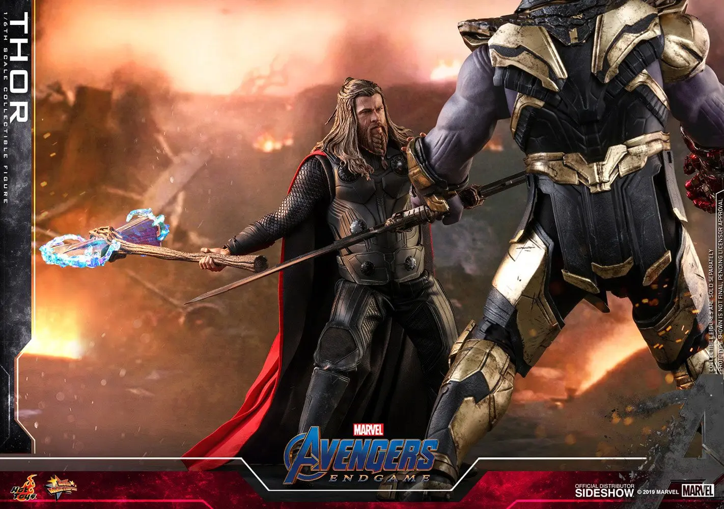Avengers: Endgame figura iz kolekcije Movie Masterpiece Action Figure 1/6 Thor 32 cm fotografija proizvoda