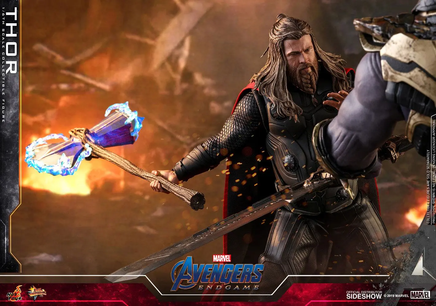 Avengers: Endgame figura iz kolekcije Movie Masterpiece Action Figure 1/6 Thor 32 cm fotografija proizvoda