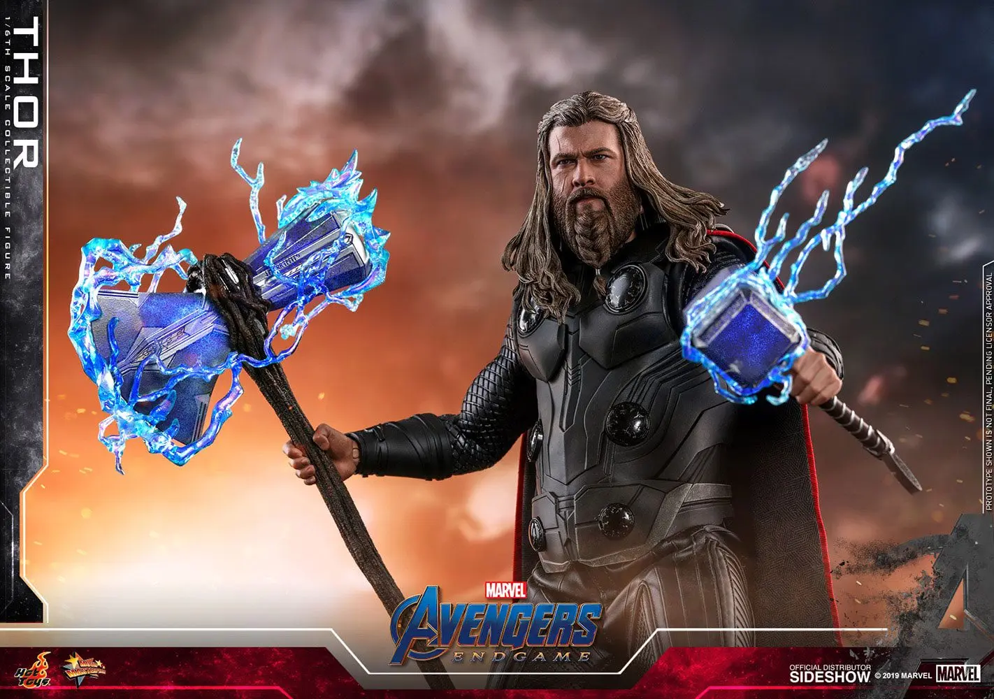 Avengers: Endgame figura iz kolekcije Movie Masterpiece Action Figure 1/6 Thor 32 cm fotografija proizvoda