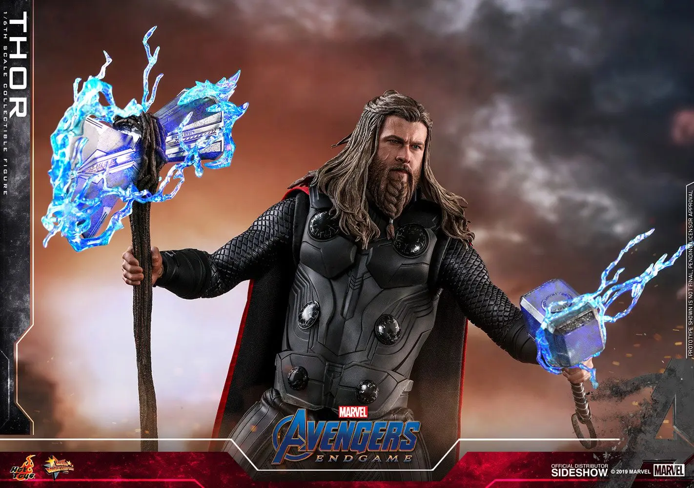Avengers: Endgame figura iz kolekcije Movie Masterpiece Action Figure 1/6 Thor 32 cm fotografija proizvoda