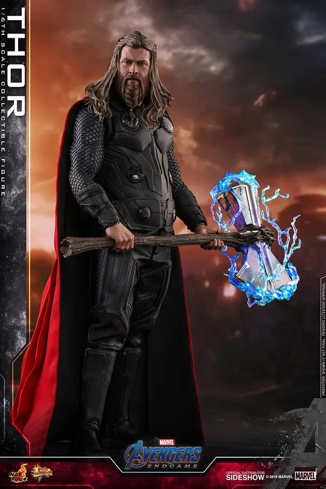 Avengers: Endgame figura iz kolekcije Movie Masterpiece Action Figure 1/6 Thor 32 cm fotografija proizvoda