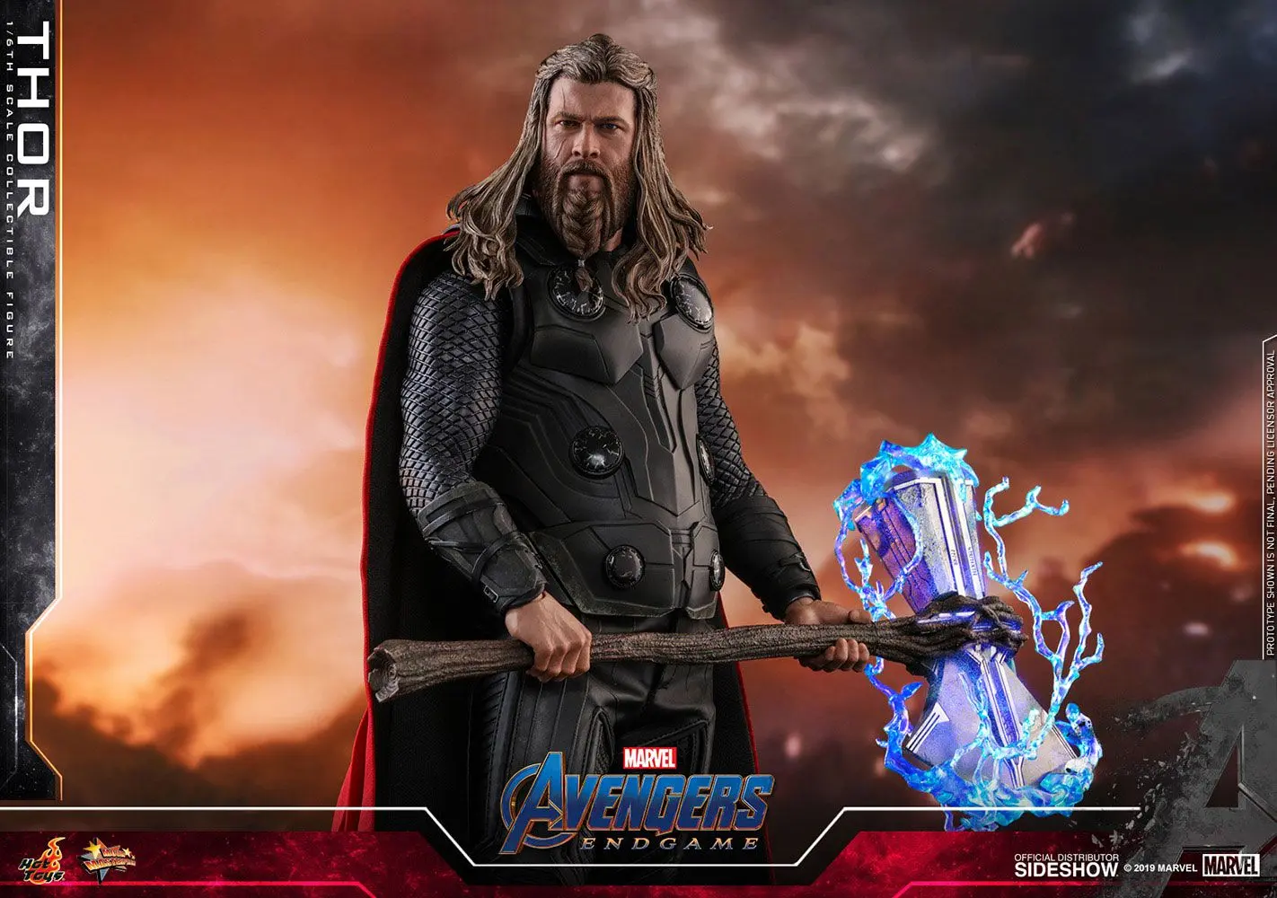 Avengers: Endgame figura iz kolekcije Movie Masterpiece Action Figure 1/6 Thor 32 cm fotografija proizvoda