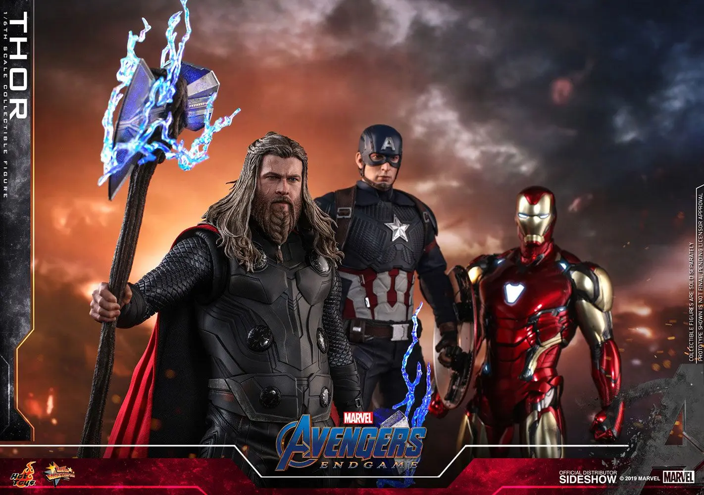 Avengers: Endgame figura iz kolekcije Movie Masterpiece Action Figure 1/6 Thor 32 cm fotografija proizvoda