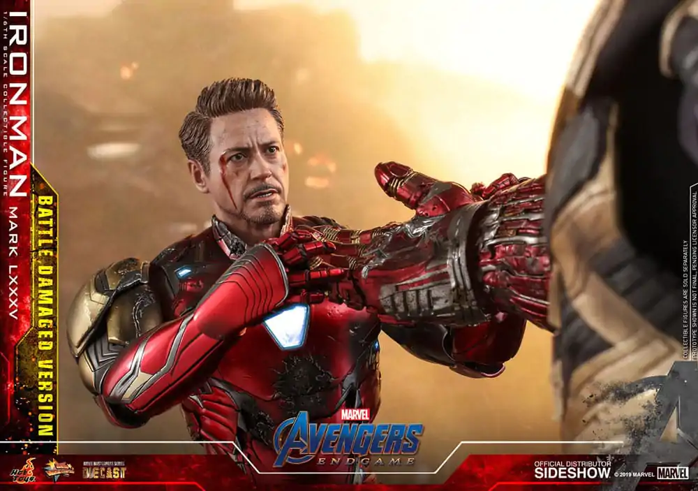 Avengers: Endgame Movie Masterpiece Diecast akcijska figura 1/6 Iron Man Mark LXXXV (Battle Damaged Version) Special Edition 32 cm fotografija proizvoda