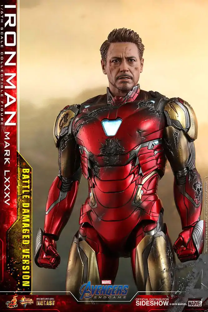 Avengers: Endgame Movie Masterpiece Diecast akcijska figura 1/6 Iron Man Mark LXXXV (Battle Damaged Version) Special Edition 32 cm fotografija proizvoda