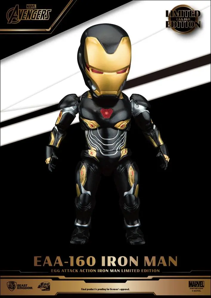 Avengers Infinity War Egg Attack Action Figura Iron Man Mark 50 Limited Edition 16 cm fotografija proizvoda