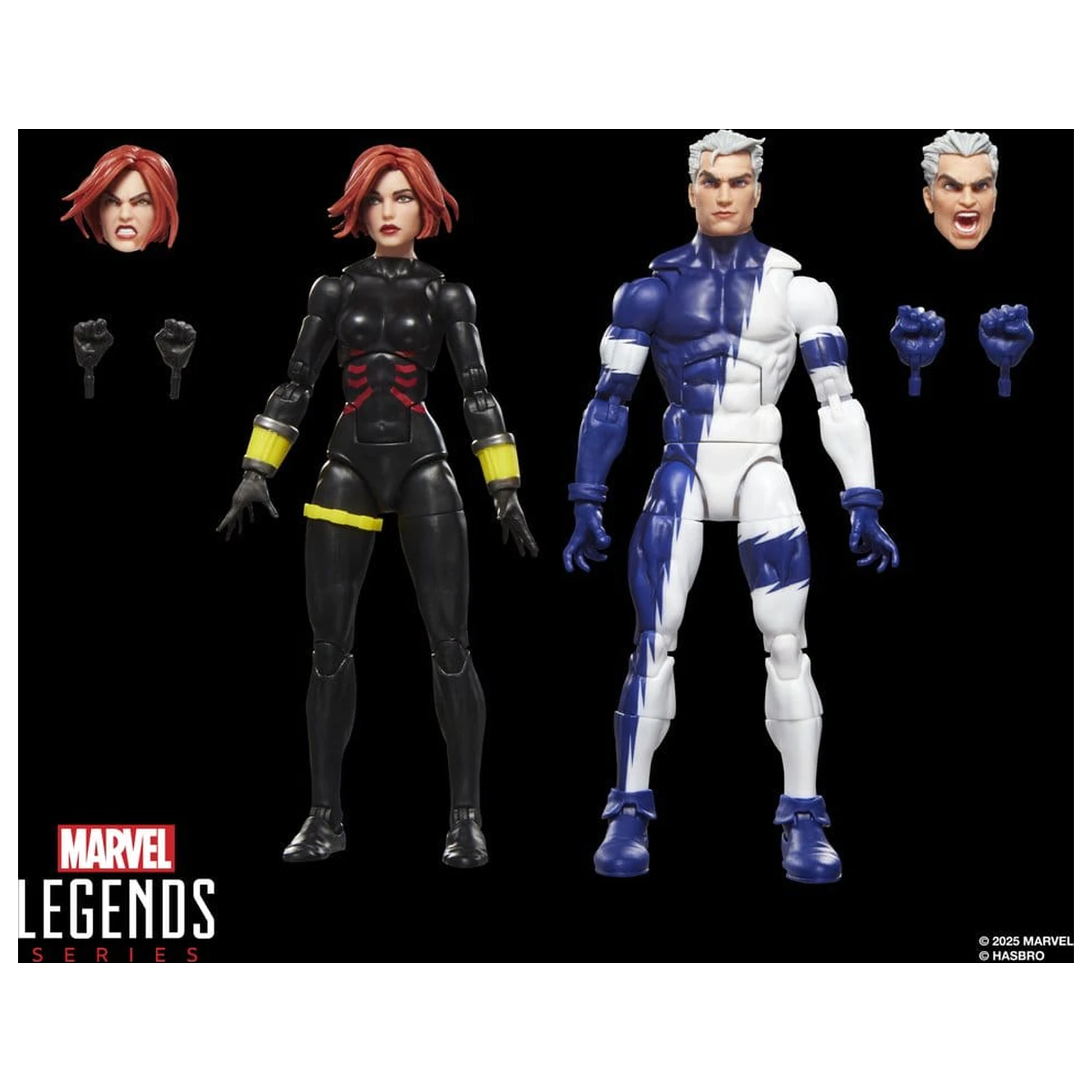 Avengers Marvel Legends Akcijska figura dvostruko pakiranje Black Widow & Quicksilver 15 cm fotografija proizvoda