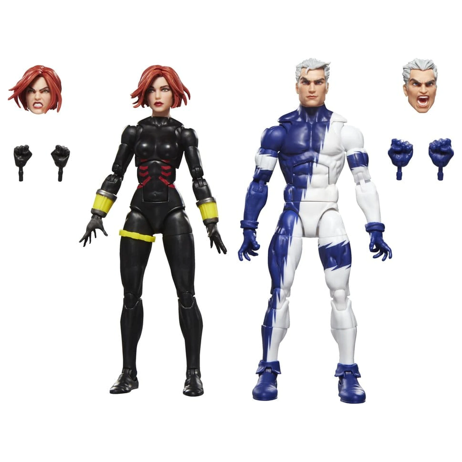 Avengers Marvel Legends Akcijska figura dvostruko pakiranje Black Widow & Quicksilver 15 cm fotografija proizvoda