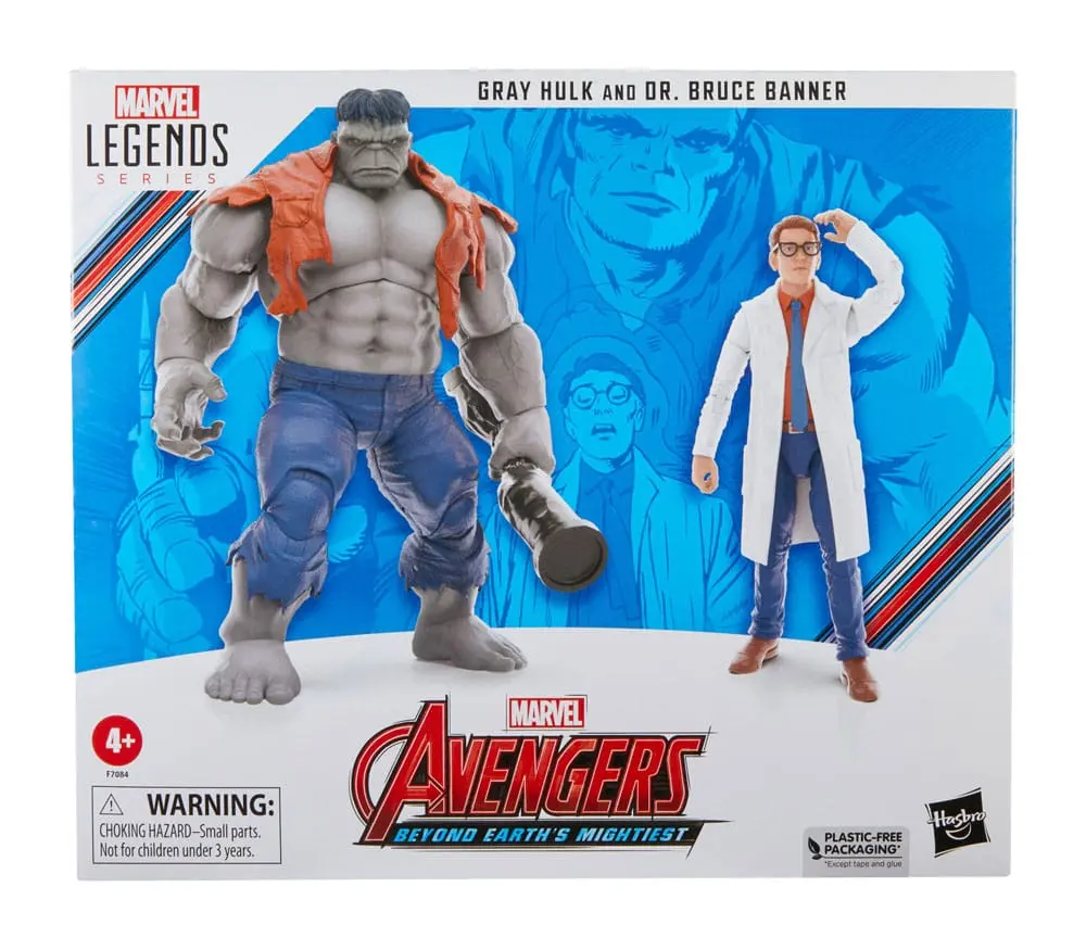 Avengers Marvel Legends akcijske figure Gray Hulk & Dr. Bruce Banner 15 cm fotografija proizvoda