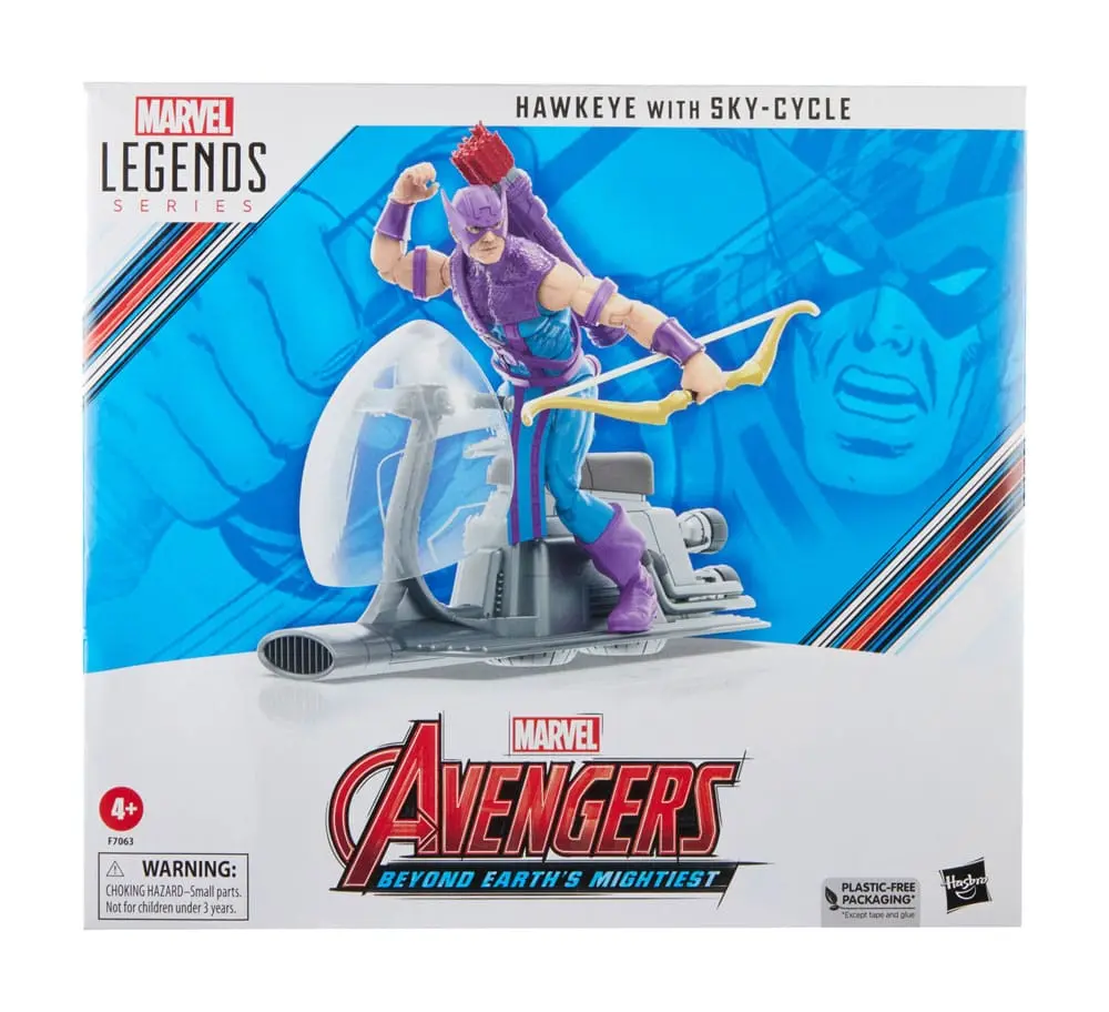 Avengers Marvel Legends akcijska figura Hawkeye s Sky-Cycle 15 cm fotografija proizvoda