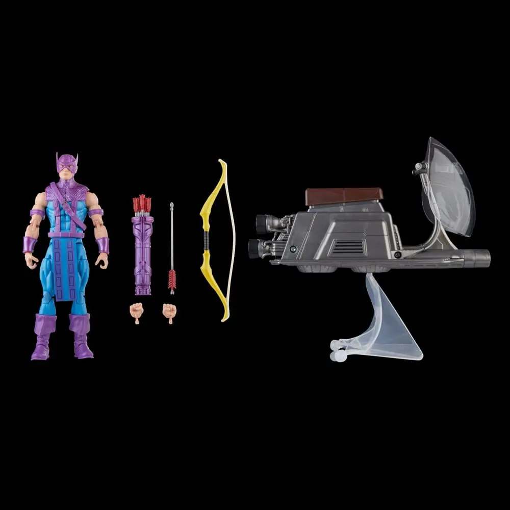 Avengers Marvel Legends akcijska figura Hawkeye s Sky-Cycle 15 cm fotografija proizvoda