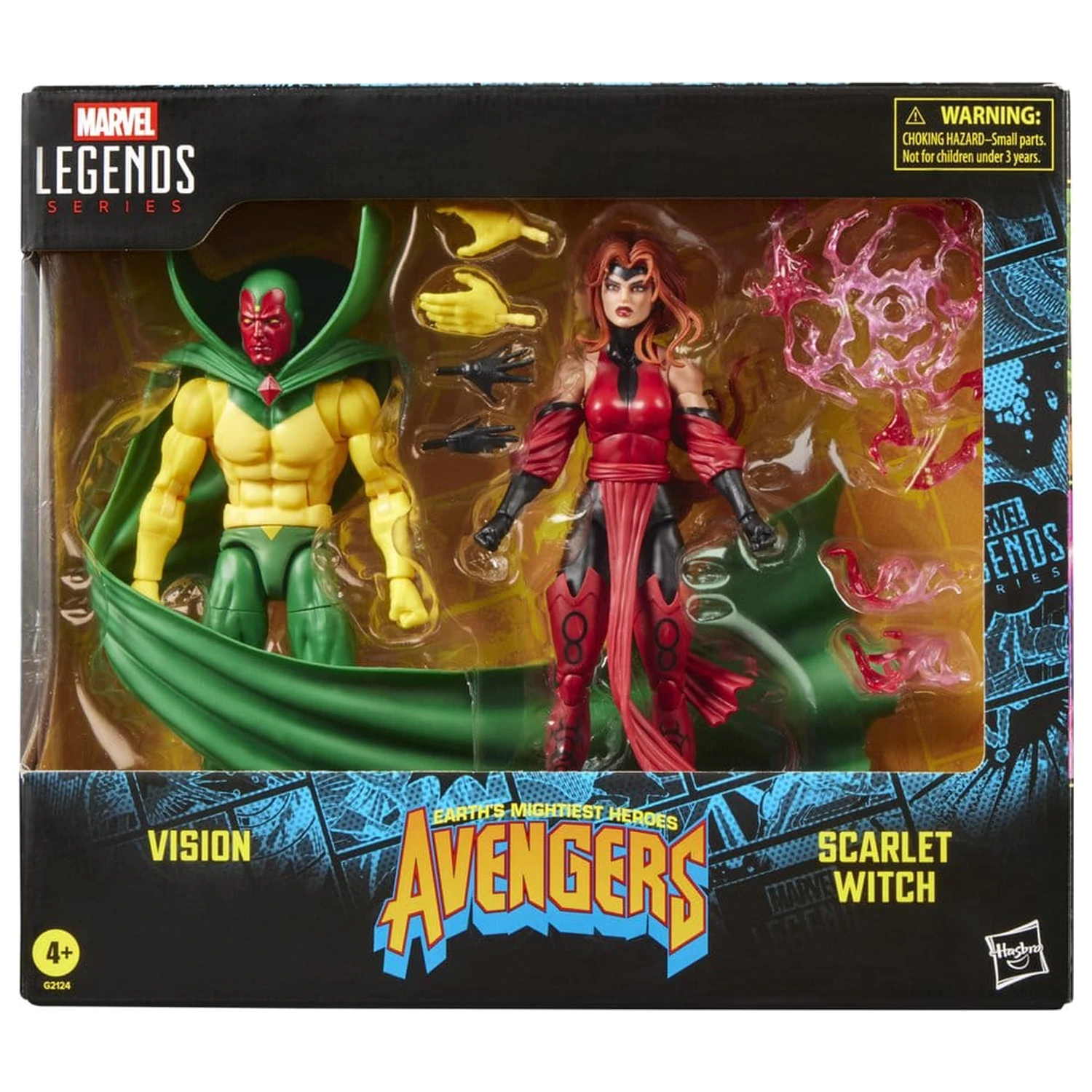 Avengers Marvel Legends akcijske figure 2-pakiranje Vision i Scarlet Witch 15 cm fotografija proizvoda
