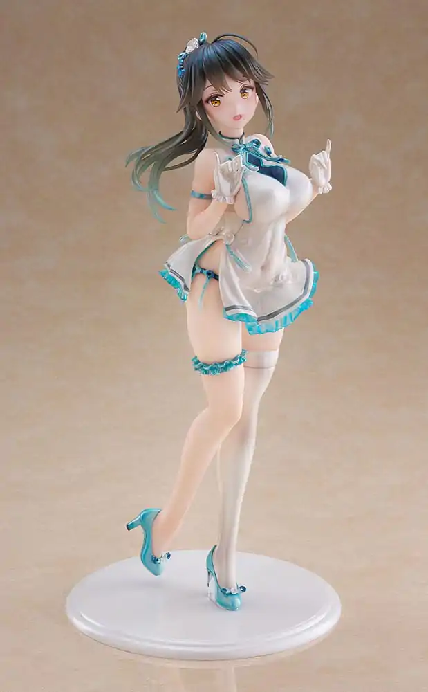 Avian Romance Pink Label 5 PVC Kip 1/6 Ponytail Girl: Qipao 29 cm fotografija proizvoda