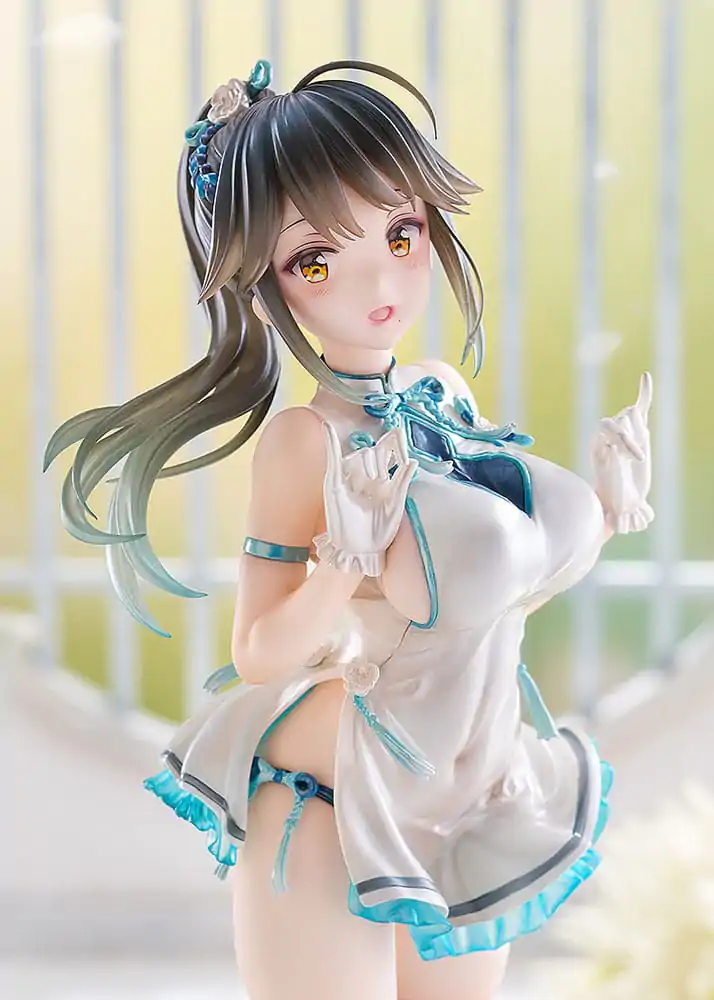 Avian Romance Pink Label 5 PVC Kip 1/6 Ponytail Girl: Qipao 29 cm fotografija proizvoda