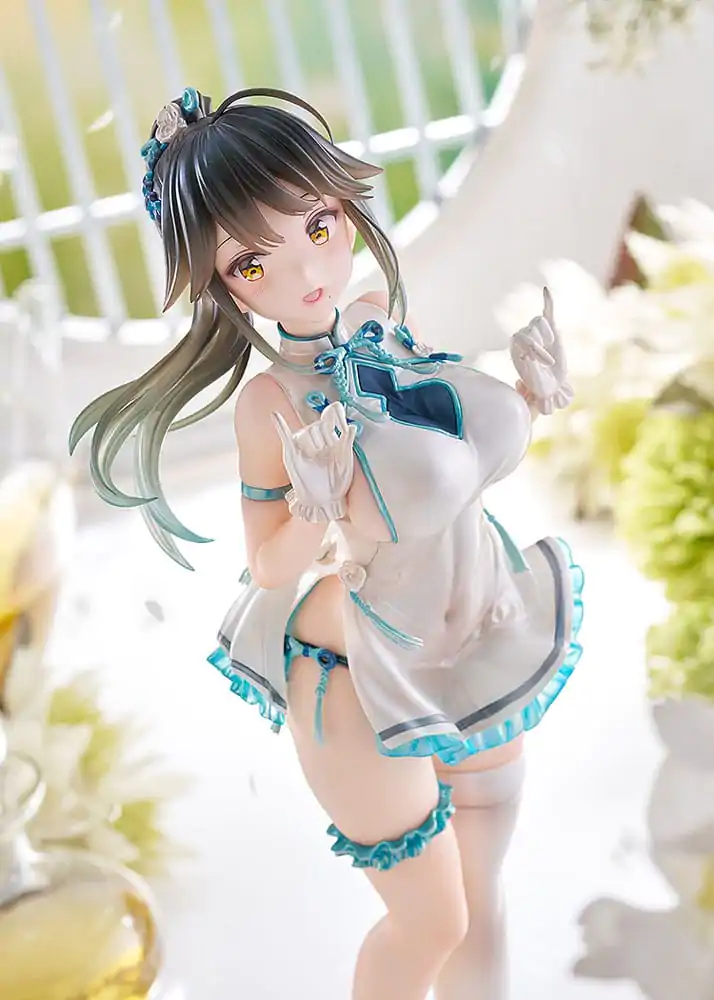 Avian Romance Pink Label 5 PVC Kip 1/6 Ponytail Girl: Qipao 29 cm fotografija proizvoda