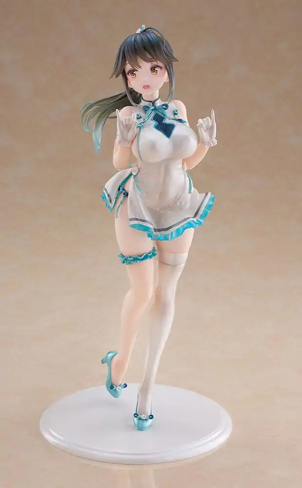 Avian Romance Pink Label 5 PVC Kip 1/6 Ponytail Girl: Qipao 29 cm fotografija proizvoda