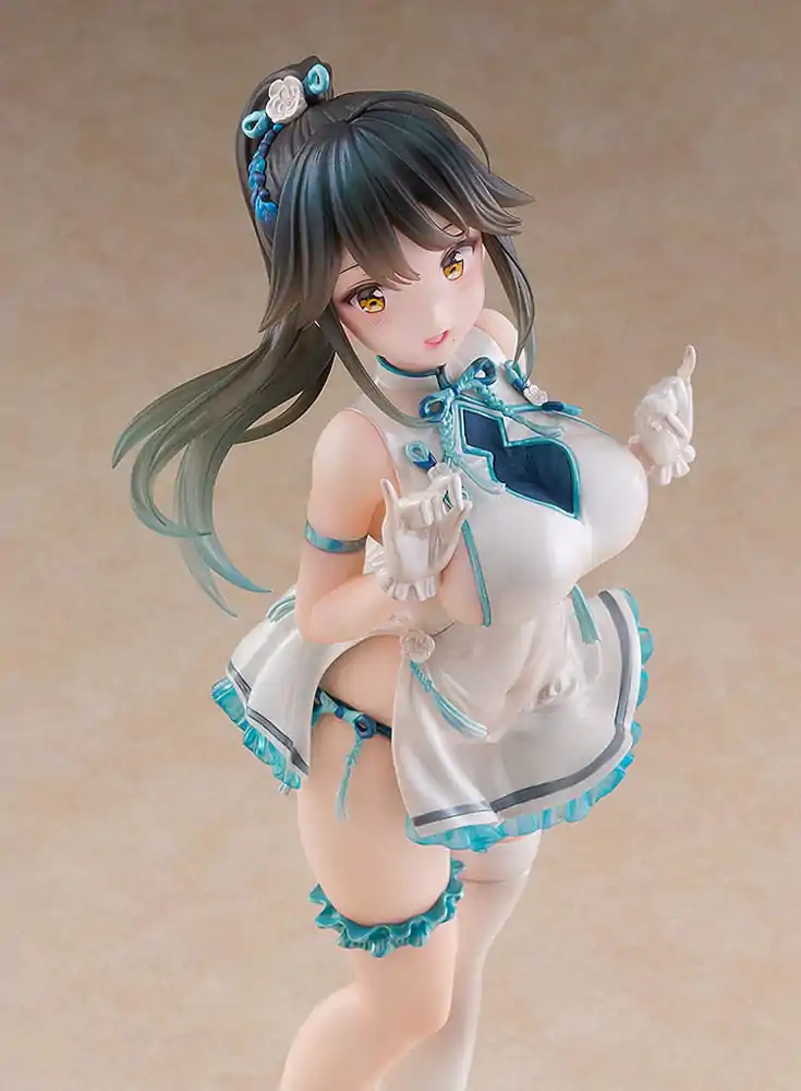 Avian Romance Pink Label 5 PVC Kip 1/6 Ponytail Girl: Qipao 29 cm fotografija proizvoda