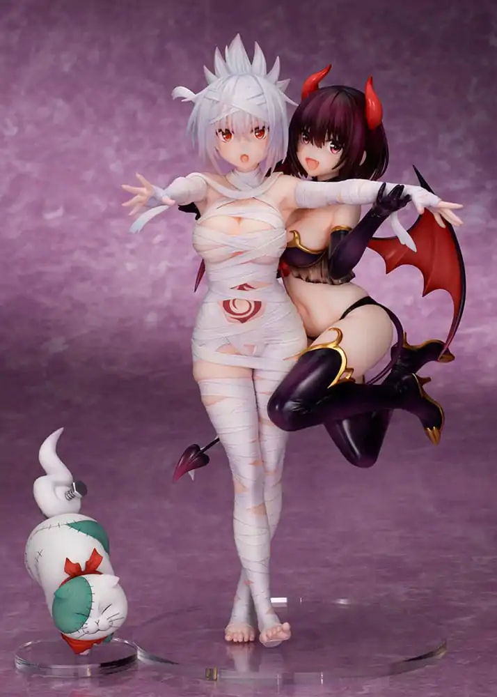 Ayakashi Triangle PVC kip Matsuri Kazamaki & Suzu Kanade & Shirogane 25 cm fotografija proizvoda