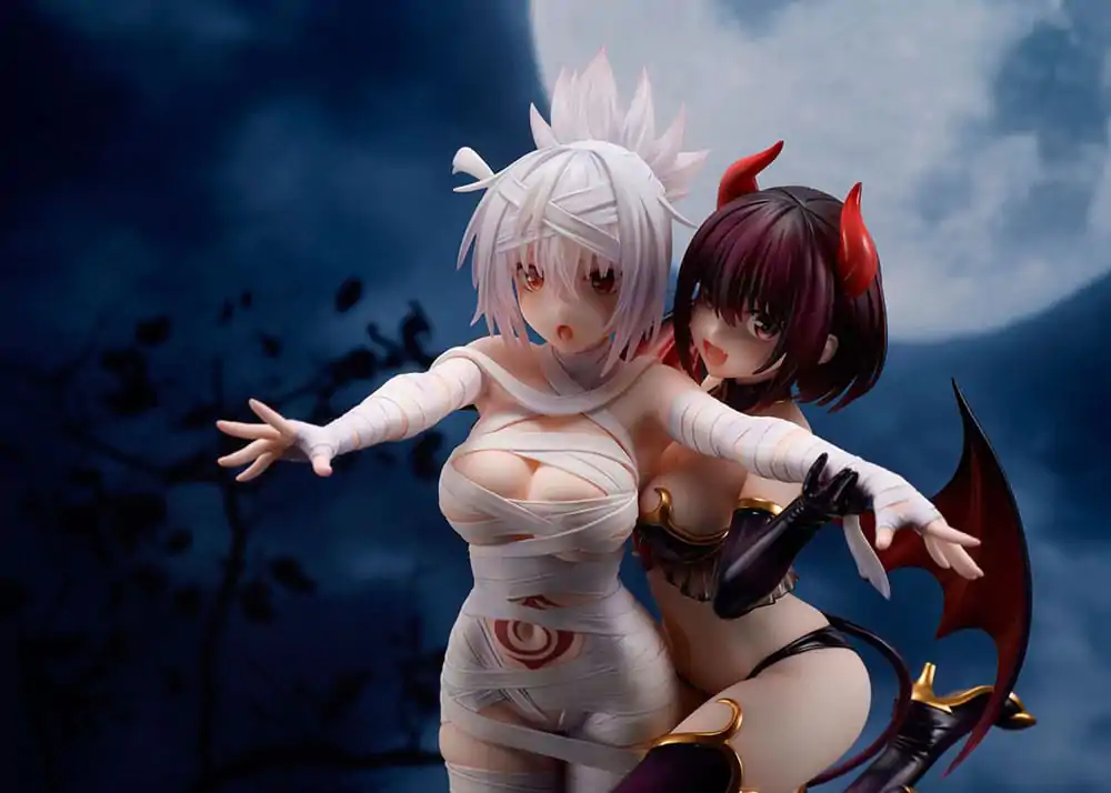 Ayakashi Triangle PVC kip Matsuri Kazamaki & Suzu Kanade & Shirogane 25 cm fotografija proizvoda