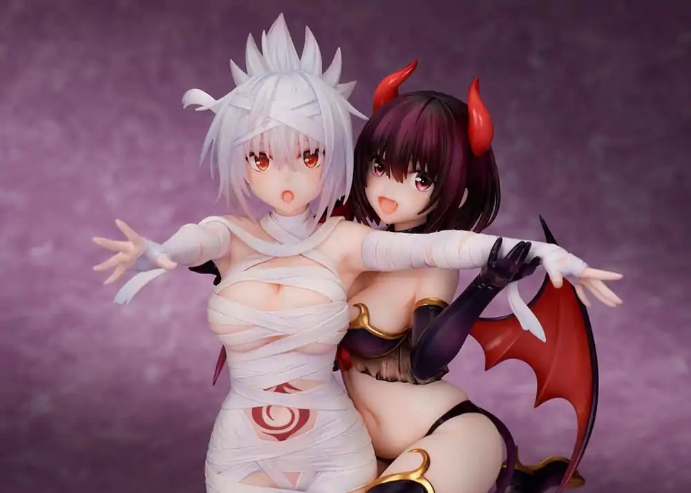 Ayakashi Triangle PVC kip Matsuri Kazamaki & Suzu Kanade & Shirogane 25 cm fotografija proizvoda