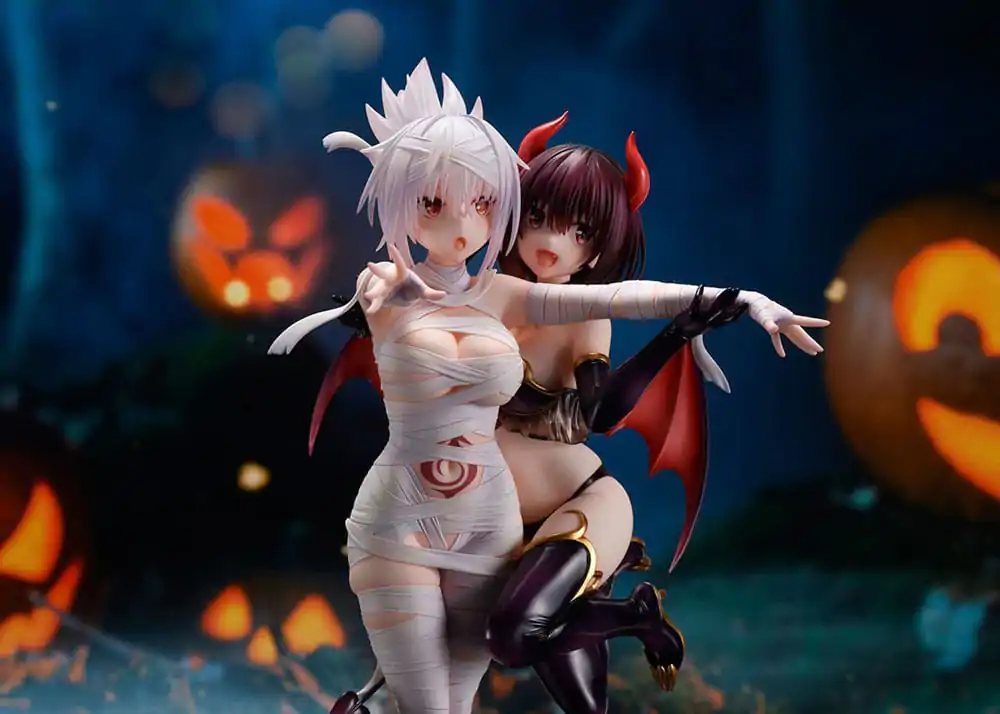 Ayakashi Triangle PVC kip Matsuri Kazamaki & Suzu Kanade & Shirogane 25 cm fotografija proizvoda