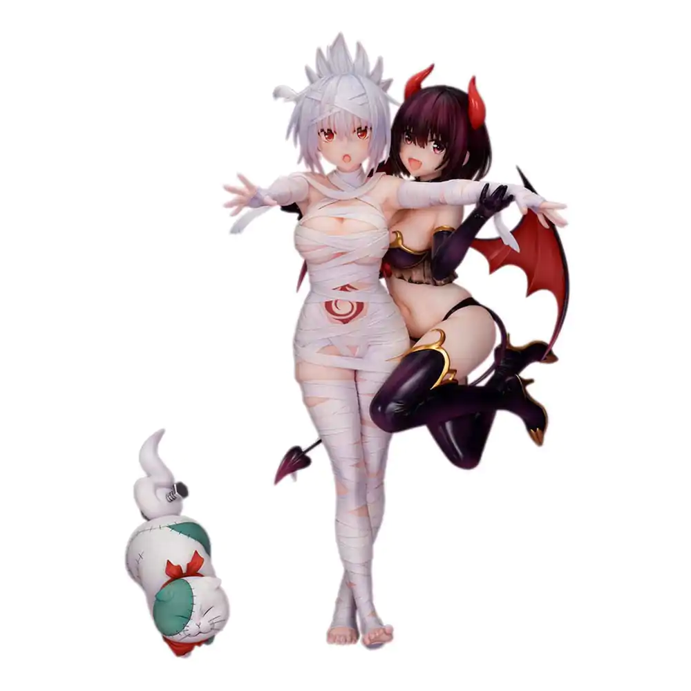 Ayakashi Triangle PVC kip Matsuri Kazamaki & Suzu Kanade & Shirogane 25 cm fotografija proizvoda