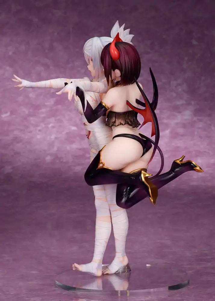 Ayakashi Triangle PVC kip Matsuri Kazamaki & Suzu Kanade & Shirogane 25 cm fotografija proizvoda