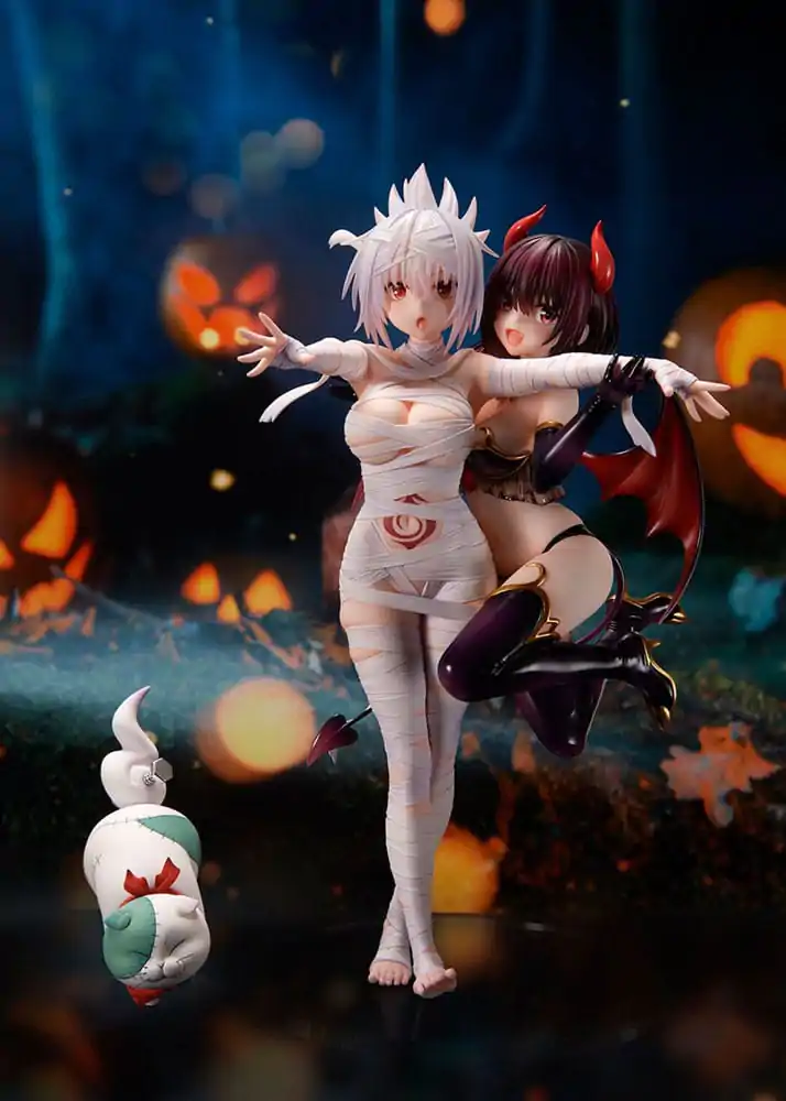 Ayakashi Triangle PVC kip Matsuri Kazamaki & Suzu Kanade & Shirogane 25 cm fotografija proizvoda