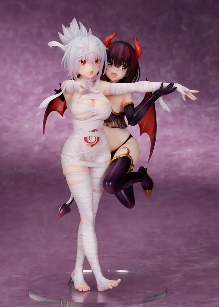 Ayakashi Triangle PVC kip Matsuri Kazamaki & Suzu Kanade & Shirogane 25 cm fotografija proizvoda