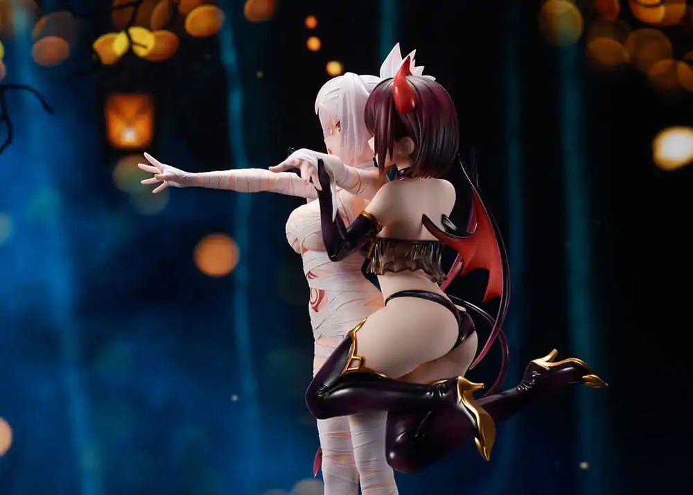 Ayakashi Triangle PVC kip Matsuri Kazamaki & Suzu Kanade & Shirogane 25 cm fotografija proizvoda