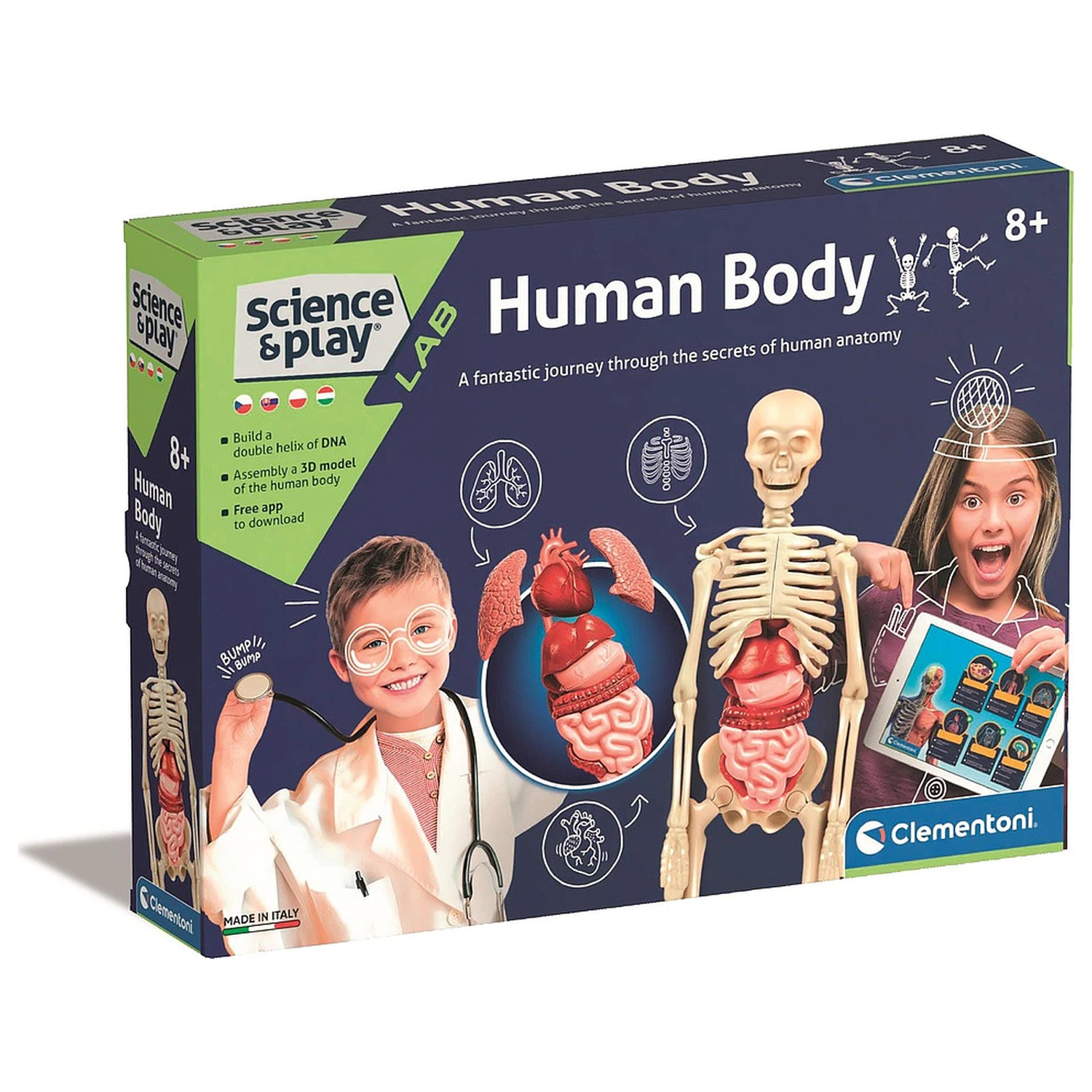 The Human Body Inside You Science Komplet za igru fotografija proizvoda