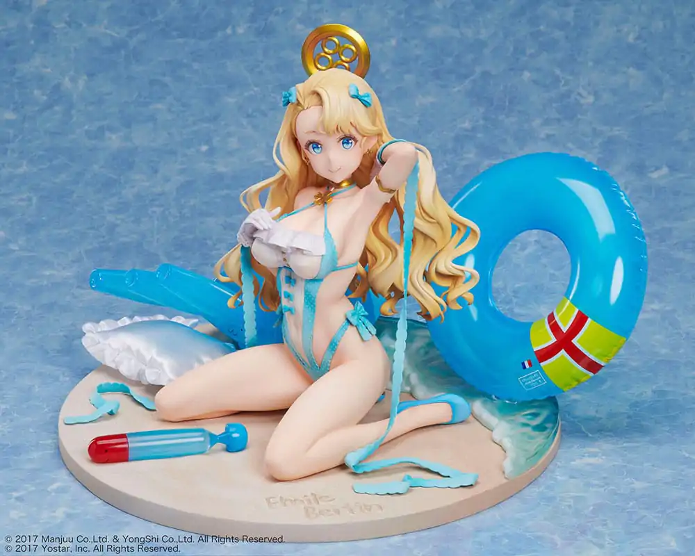 Azur Lane PVC Kip 1/4 Emile Bertin kupaći kostim Côte d'Azur 21 cm fotografija proizvoda