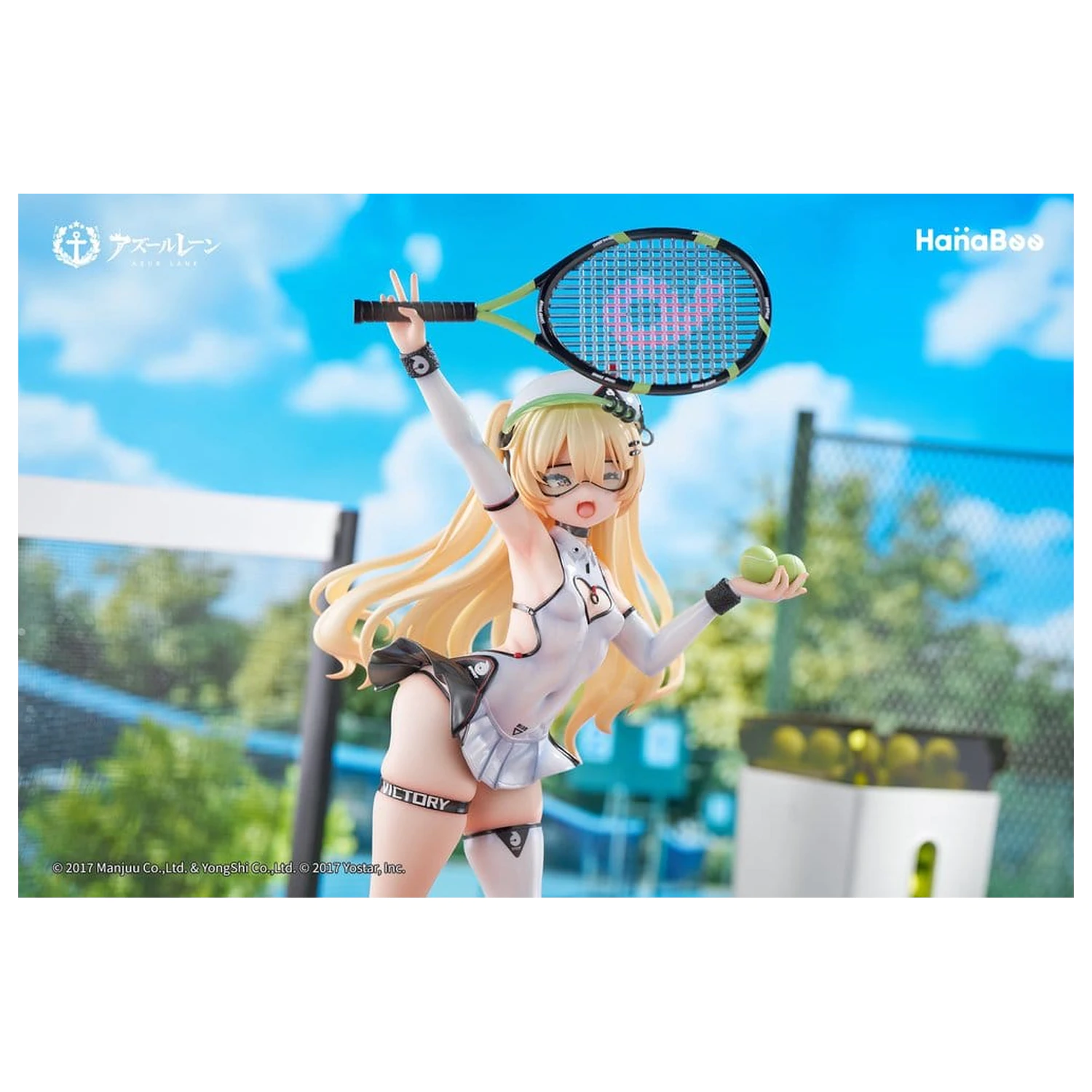 Azur Lane PVC figura 1/6 Bache: Showy Sports Star Deluxe izdanje 27 cm fotografija proizvoda