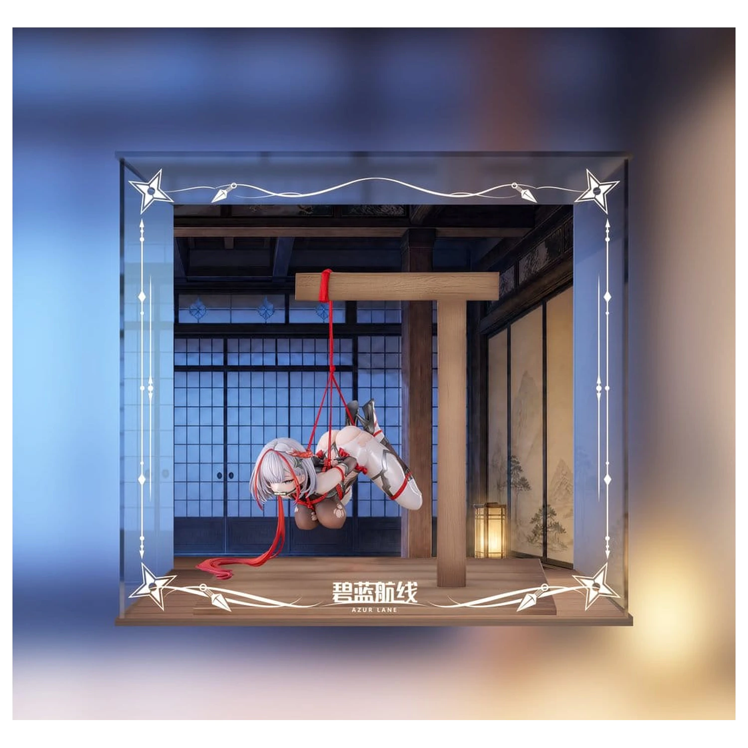 Azur Lane PVC figura 1/6 I-404 Dance of Crimson Strings Ver. Posebno izdanje s vitrinom 26 cm fotografija proizvoda