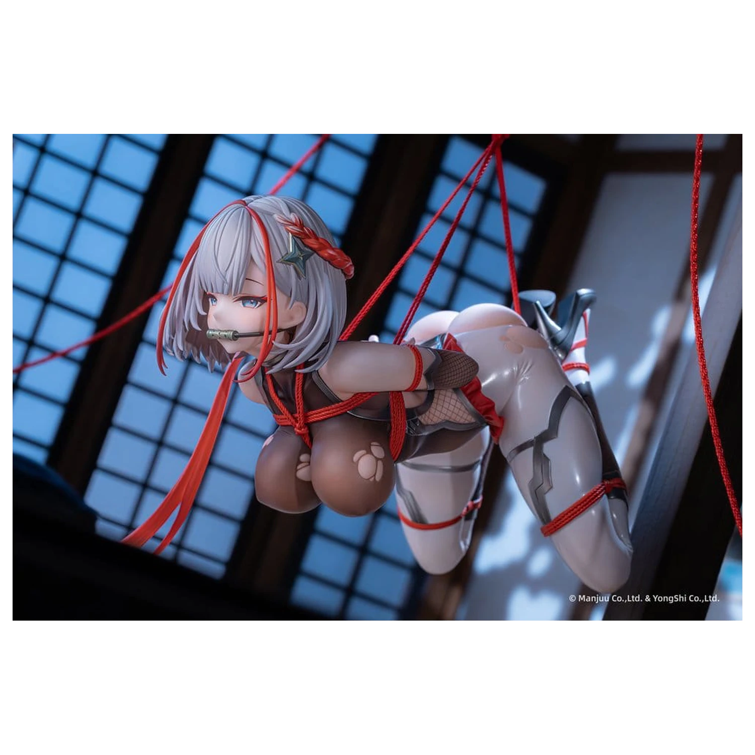 Azur Lane PVC figura 1/6 I-404 Dance of Crimson Strings Ver. Posebno izdanje s vitrinom 26 cm fotografija proizvoda