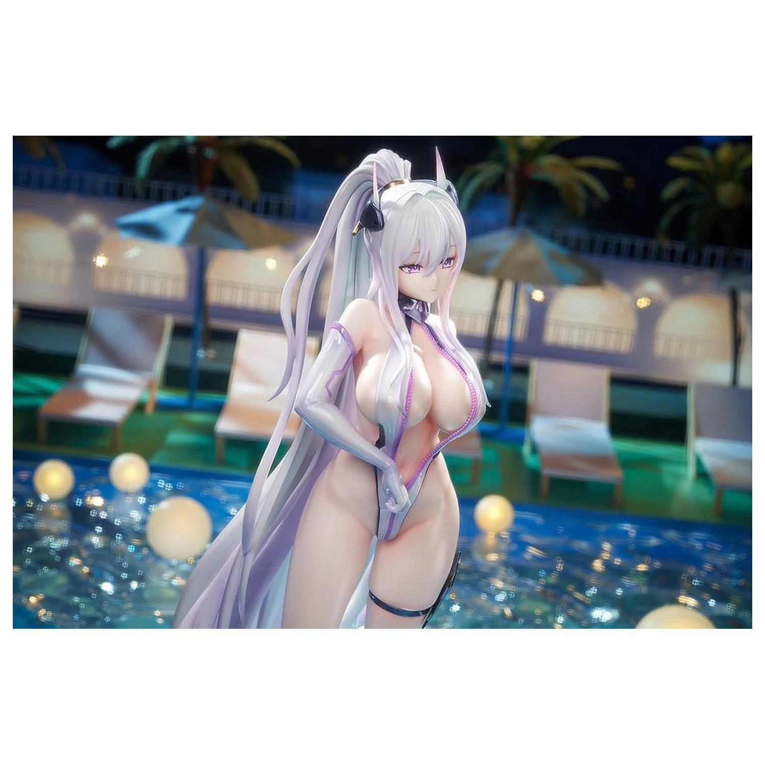 Azur Lane PVC figura 1/6 Kearsarge Nightpool 28 cm fotografija proizvoda