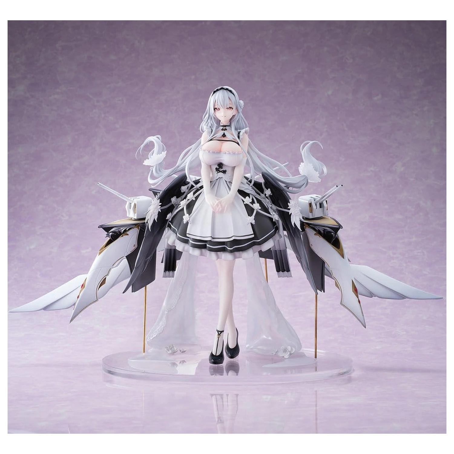 Azur Lane PVC figura 1/6 Shira Heavy Armament Ver. 26 cm fotografija proizvoda