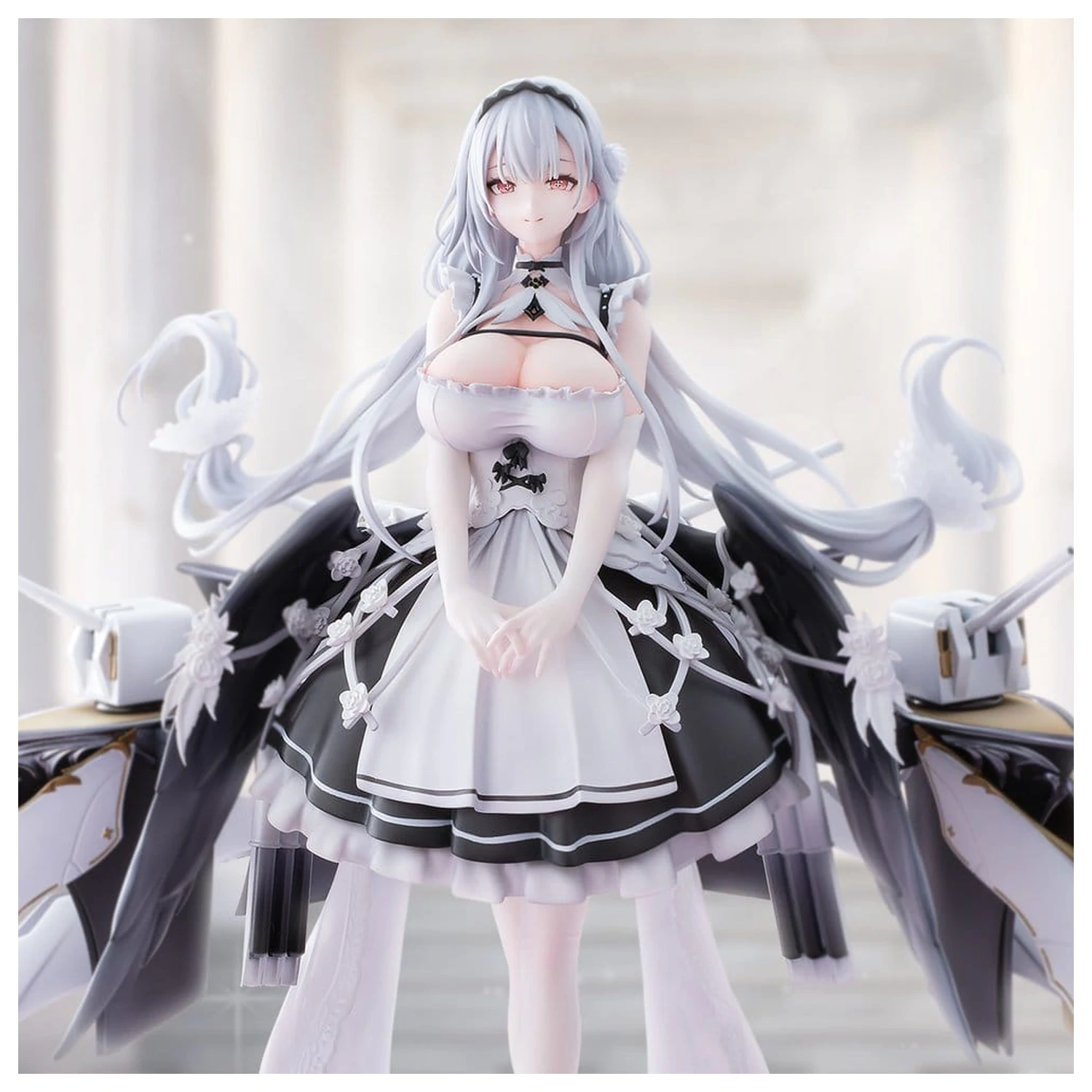Azur Lane PVC figura 1/6 Shira Heavy Armament Ver. 26 cm fotografija proizvoda