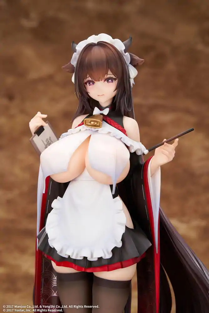 Azur Lane PVC figura 1/7 Kashino Tsumazuki Trouble Maid Ver. 26 cm fotografija proizvoda