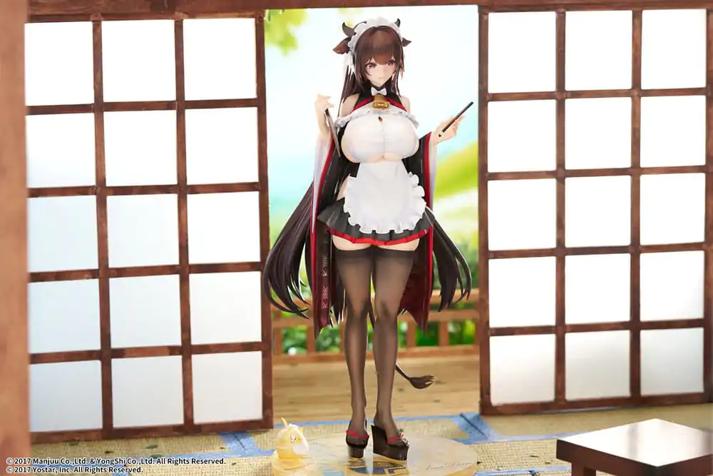 Azur Lane PVC figura 1/7 Kashino Tsumazuki Trouble Maid Ver. 26 cm fotografija proizvoda