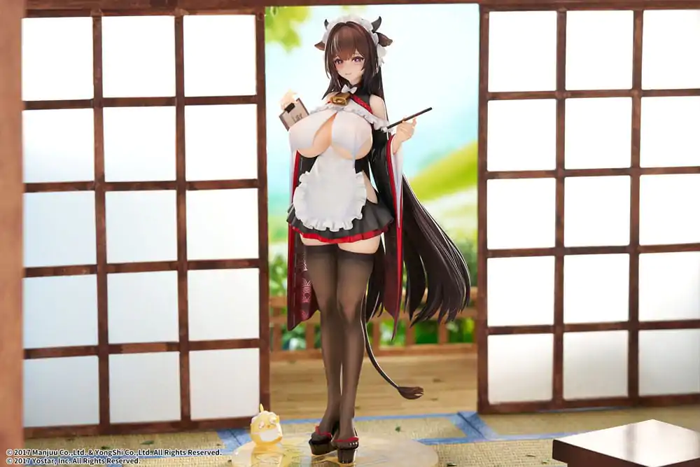 Azur Lane PVC figura 1/7 Kashino Tsumazuki Trouble Maid Ver. 26 cm fotografija proizvoda